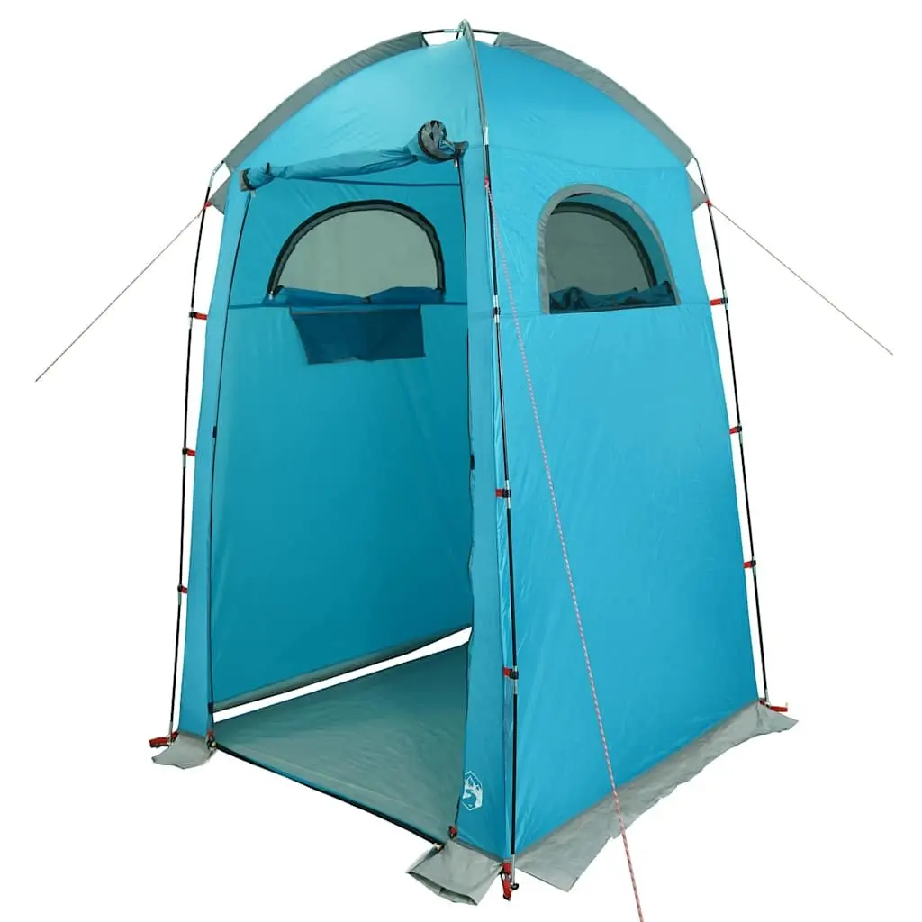 Shower Tent Blue Waterproof Camping Privacy Toilet Changing Room Portable