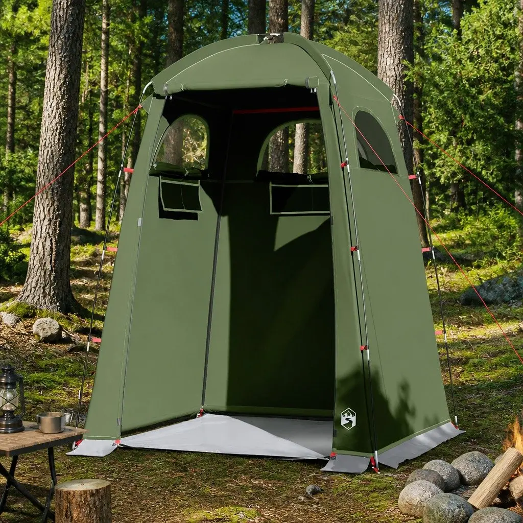 Shower Tent Green Waterproof Portable Changing Room Outdoor 1 Person