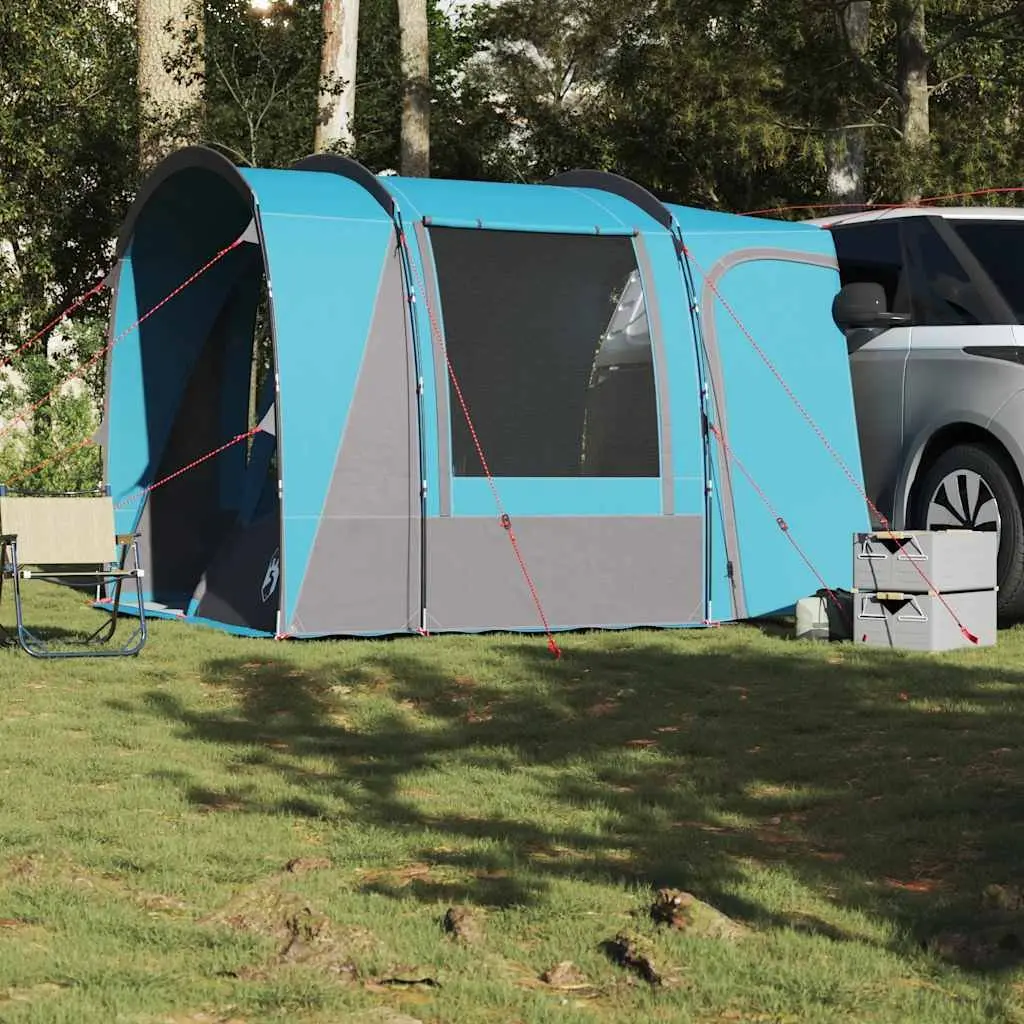 Car Tent 4-Person Blue Waterproof Camping Hiking Vehicle Shelter
