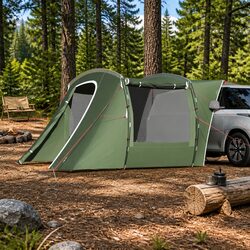 Specifications of the Waterproof Green Car Tent