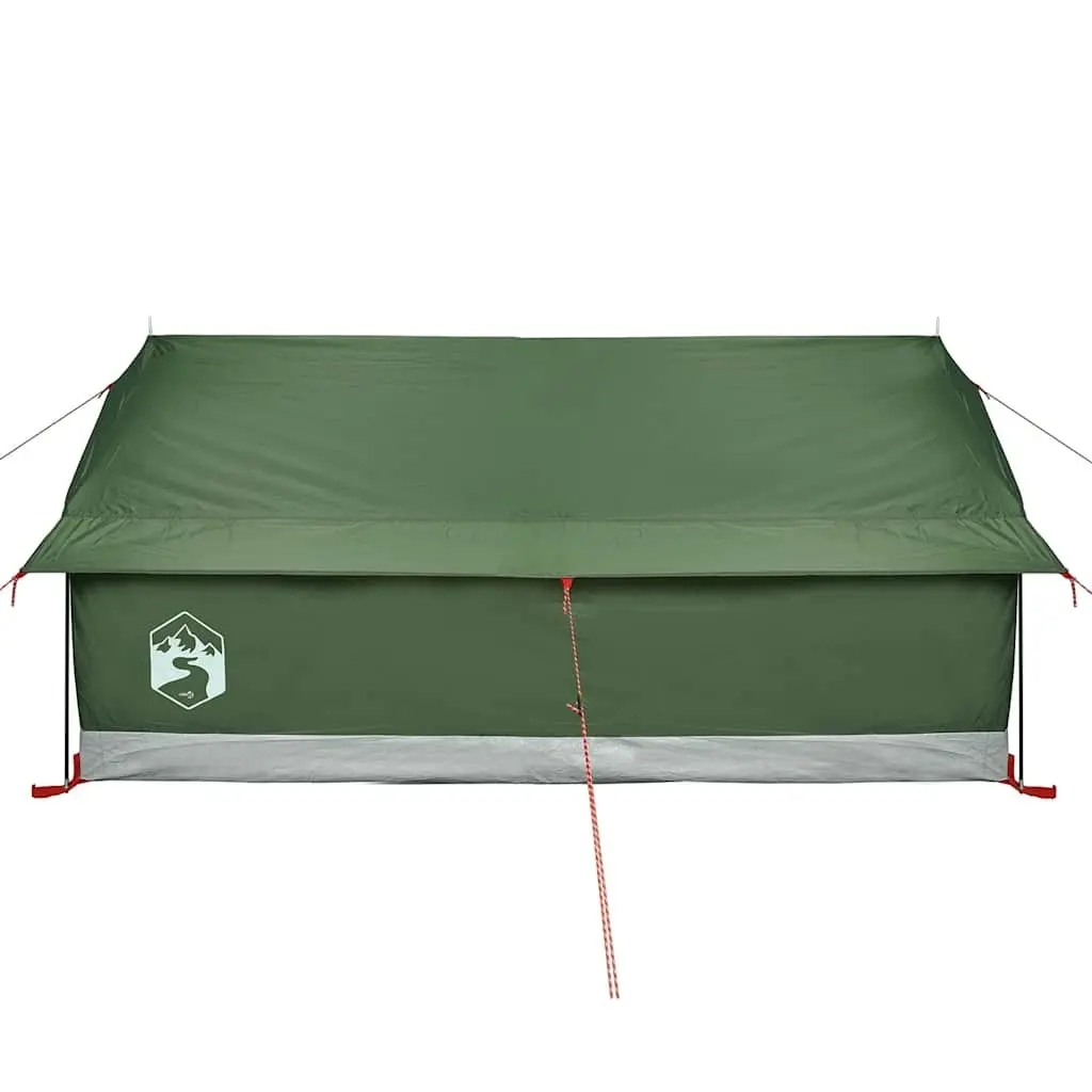 Camping Tent 2-Person Waterproof Mesh Ventilation Olive Green