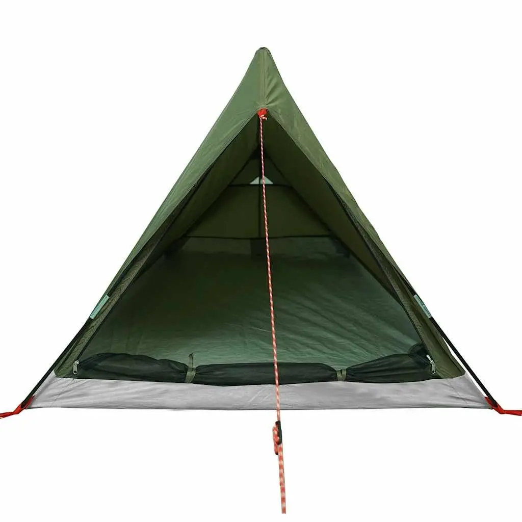 Camping Tent 2-Person Outdoor Green Waterproof Portable Easy Setup