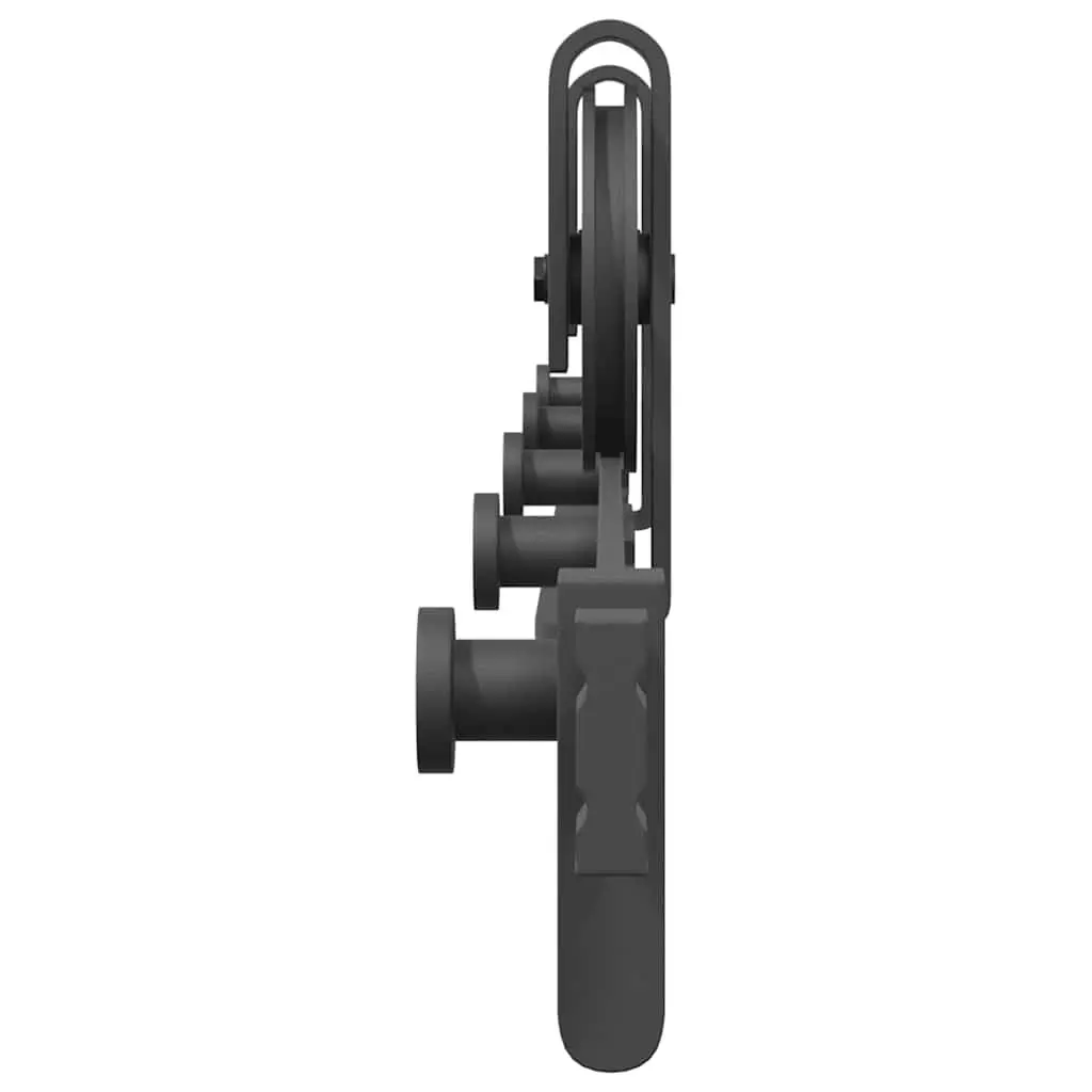 Sliding Door Hardware Kit for Bedrooms Living Rooms 183cm Steel Track Rail System