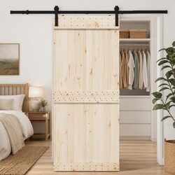 Sliding Door Hardware Kit Specifications: 183cm Steel Track
