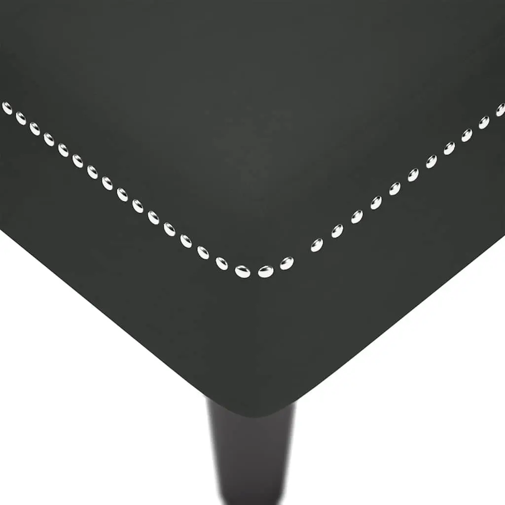 Chaise Lounge Black Velvet with Pillow Button Tufted Living Room Furniture