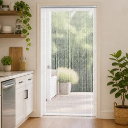 Chain Door Fly Screen Specifications: 100x212 cm Aluminium
