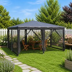 Specifications of the 4x4m Party Tent with Mesh Walls