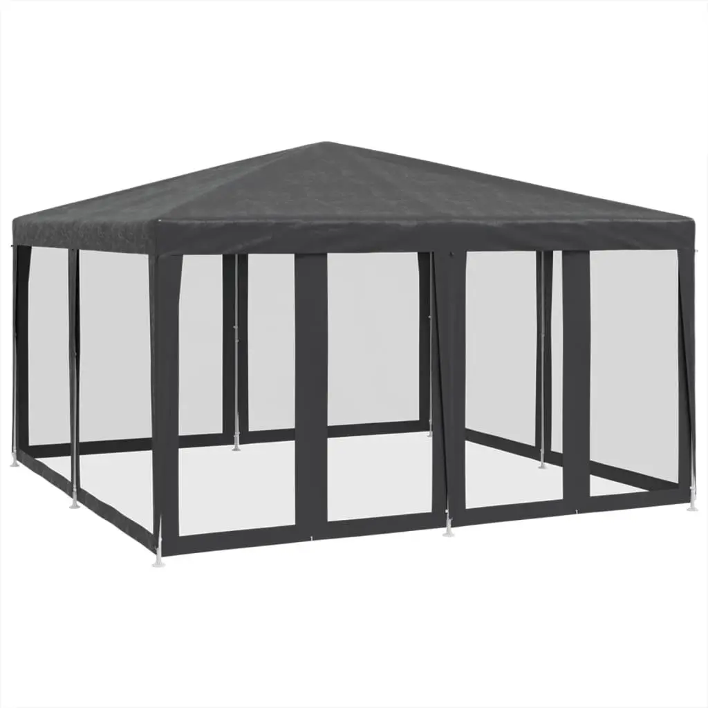 Party Tent Outdoor Gazebo Canopy 4x4m with 8 Mesh Sidewalls