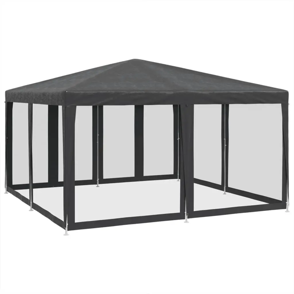 Party Tent Outdoor Gazebo Canopy 4x4m with 8 Mesh Sidewalls