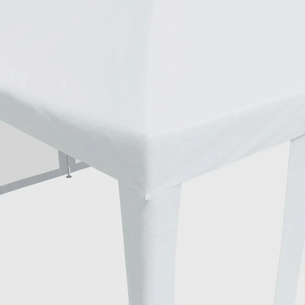6x4m White Party Tent with Water-Resistant Roof
