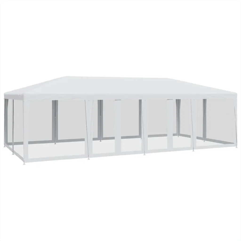 Party Tent Outdoor Gazebo 8x4m with 12 Mesh Sidewalls