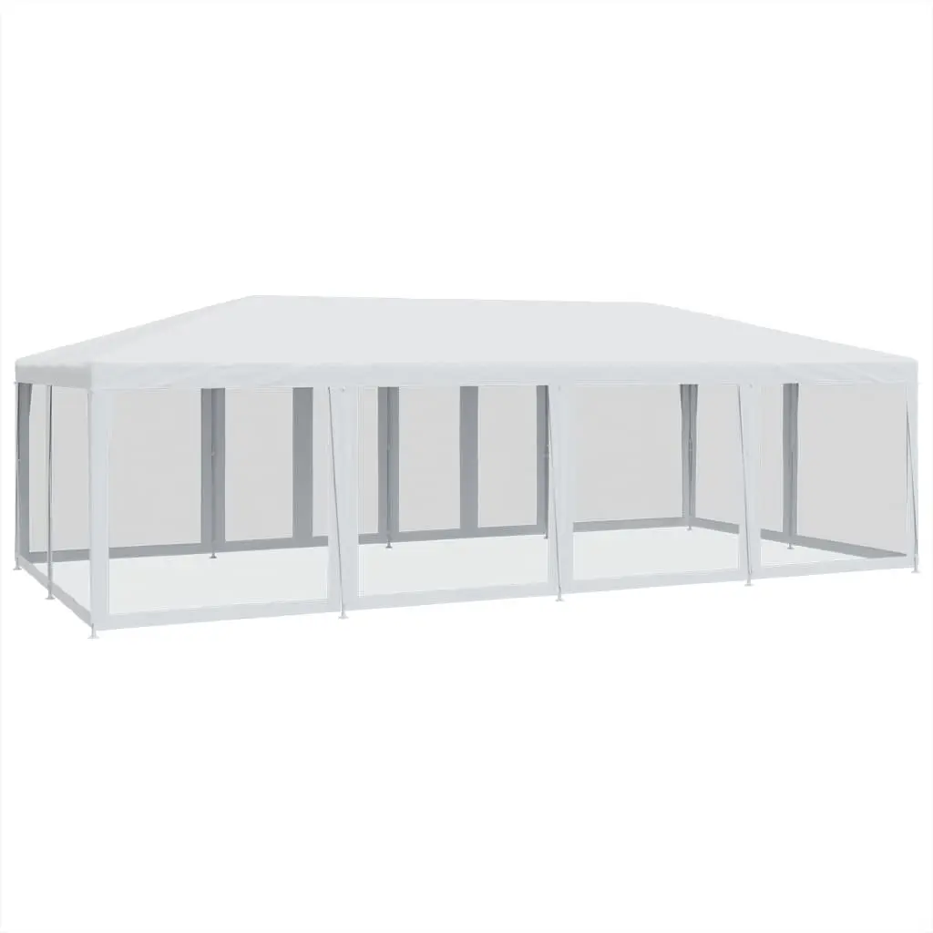 Party Tent Outdoor Gazebo 8x4m with 12 Mesh Sidewalls