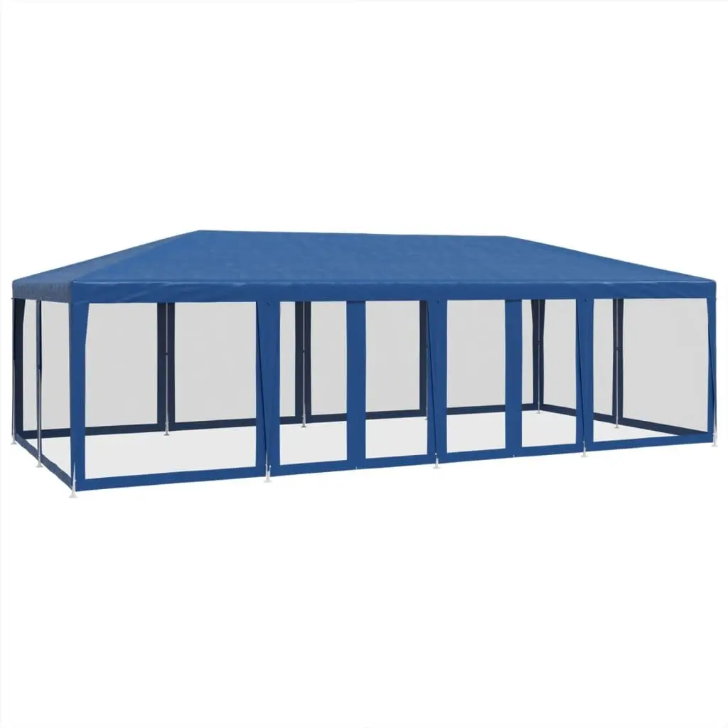 Party Tent Outdoor Gazebo 8x4m with 12 Mesh Sidewalls Garden Shelter