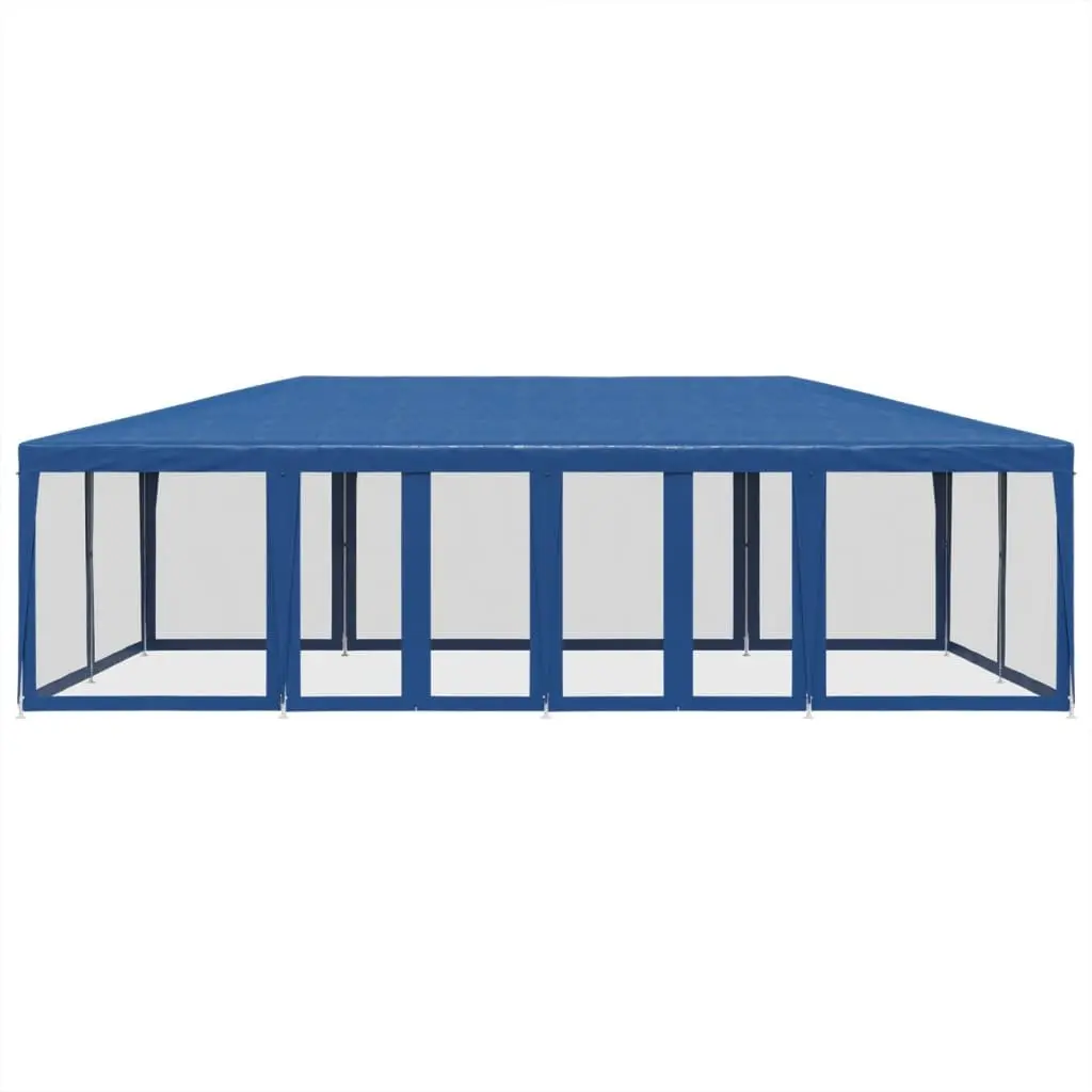 Party Tent Outdoor Gazebo 8x4m with 12 Mesh Sidewalls Garden Shelter