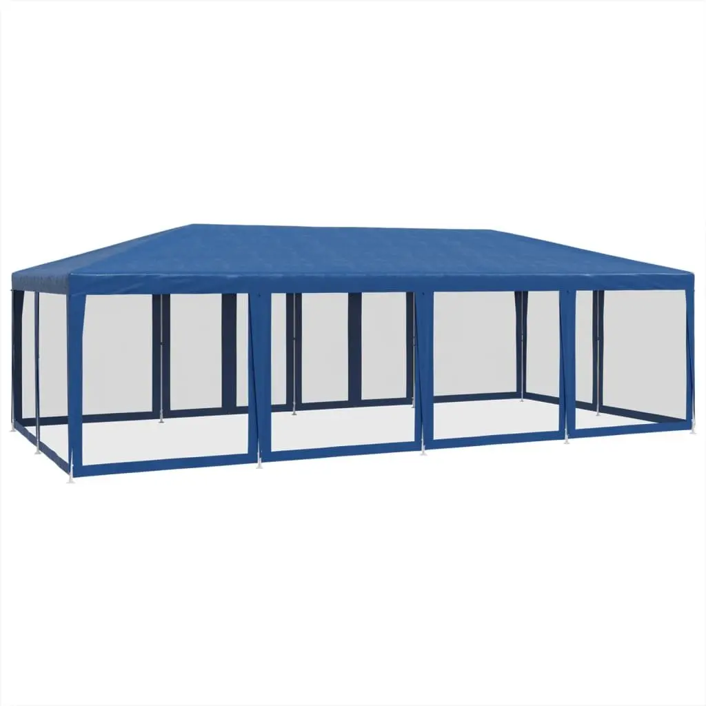 Party Tent Outdoor Gazebo 8x4m with 12 Mesh Sidewalls Garden Shelter