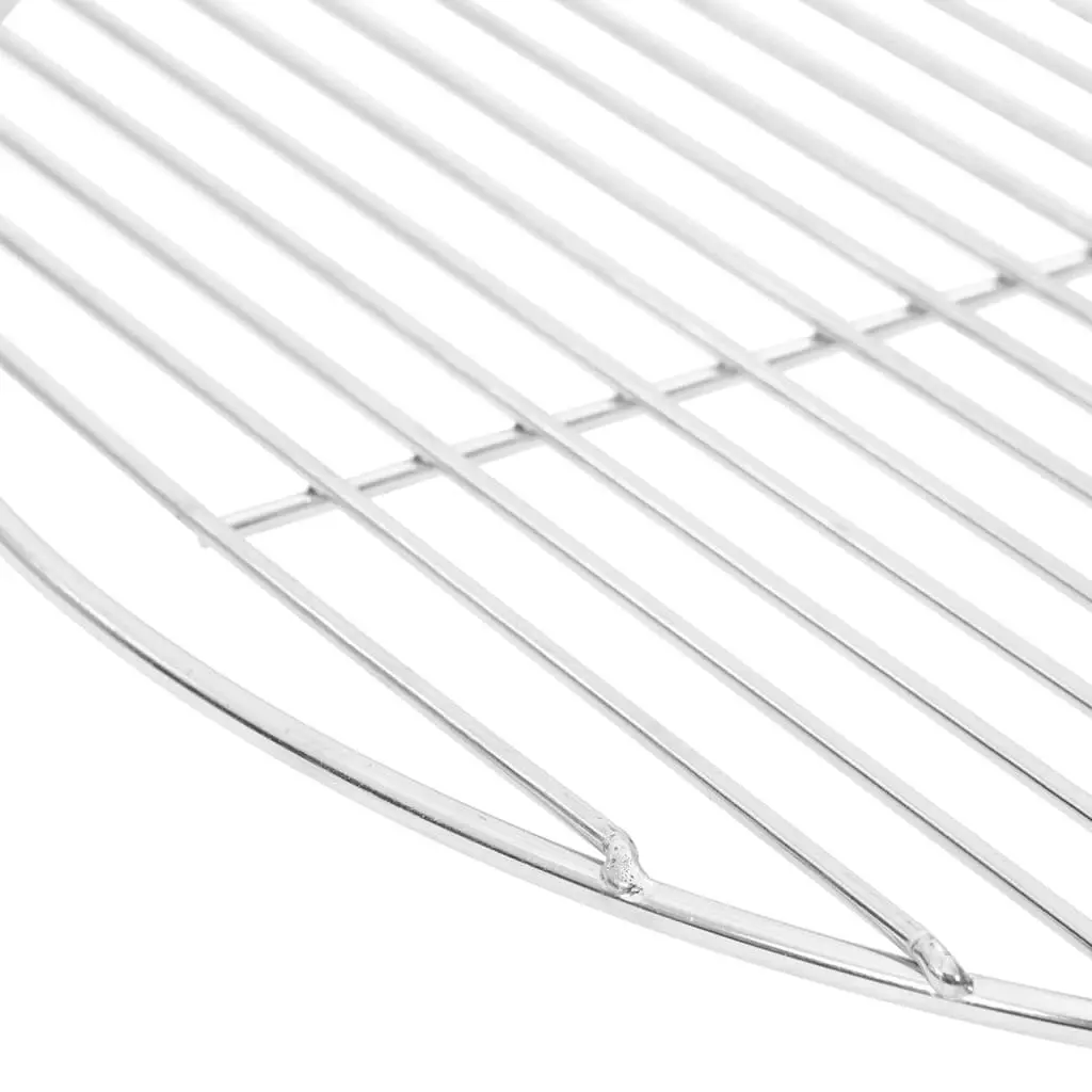 Round BBQ Grill Grate for Outdoor Cooking Ø47 cm
