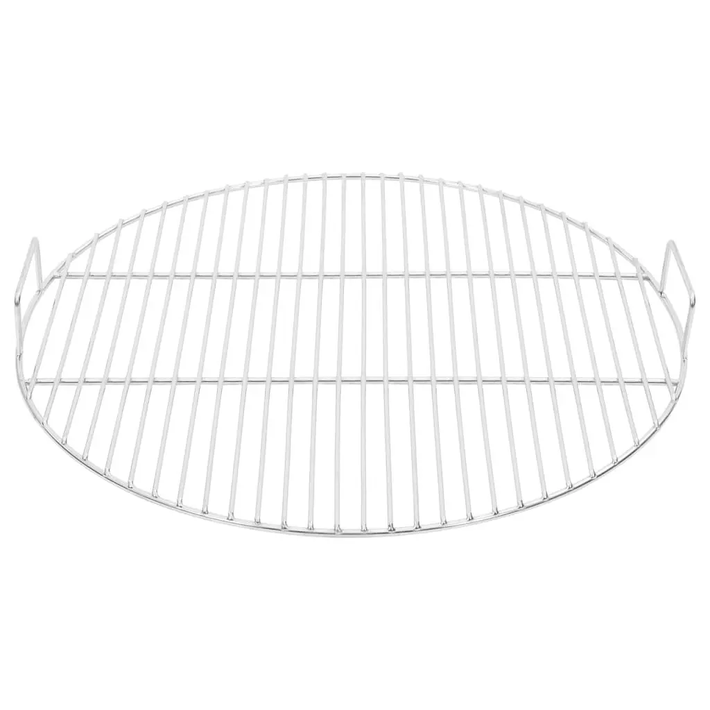 Round Grill Grate for BBQ 54cm Portable Cooking Grate with Handles