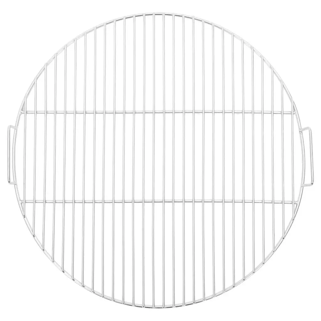 Round Grill Grate for BBQ 54cm Portable Cooking Grate with Handles