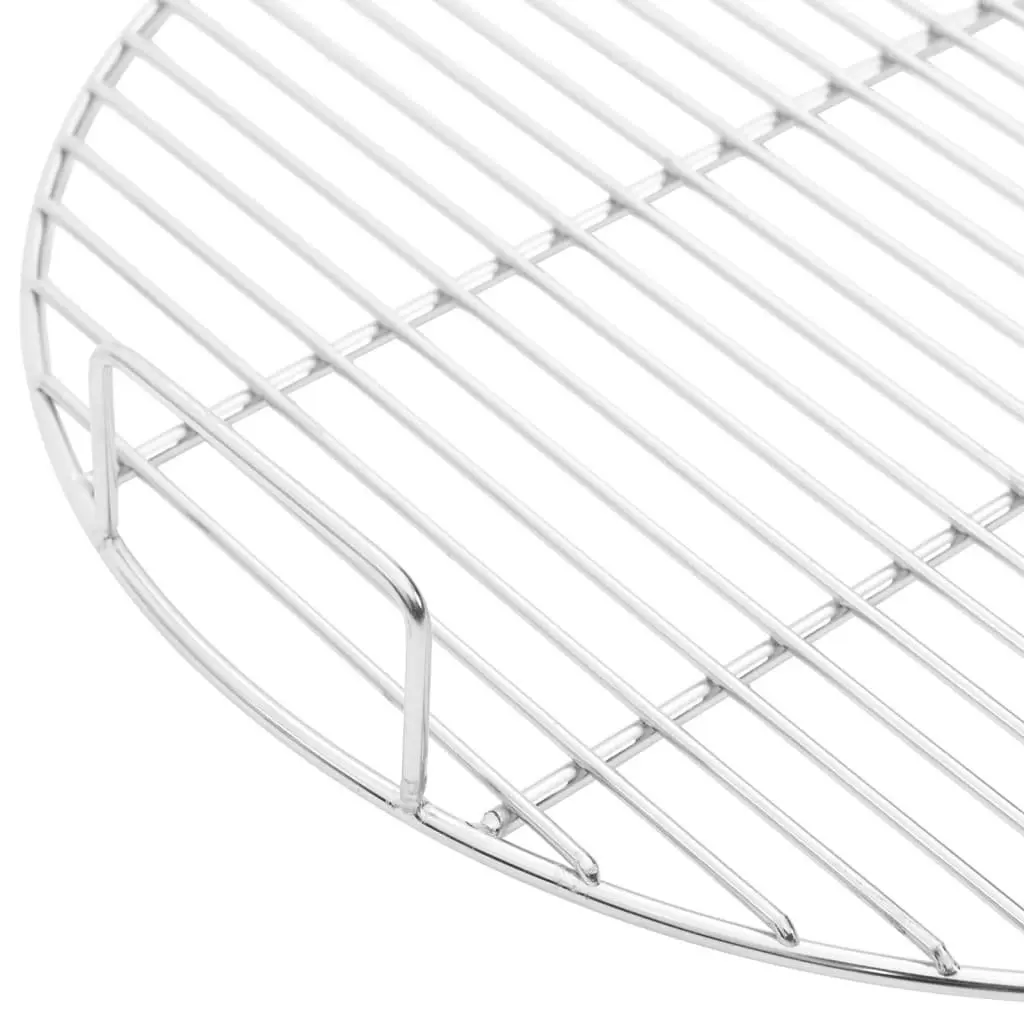 Round Grill Grate for BBQ 54cm Portable Cooking Grate with Handles