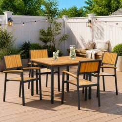 Specifications for 4-Piece Outdoor Stacking Chair Set
