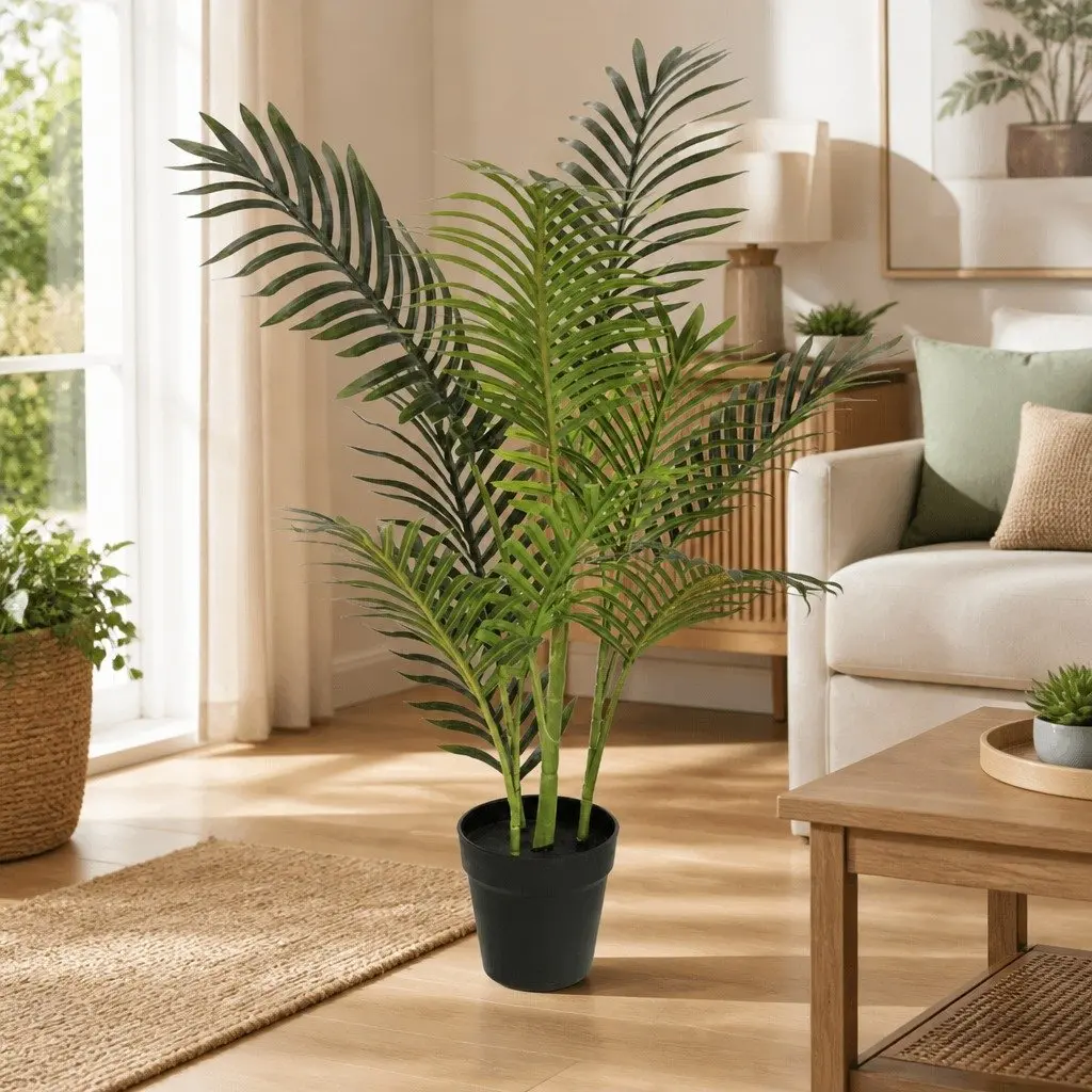 80cm Artificial Palm Tree with Green Leaves