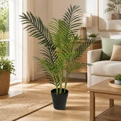 Specifications for 80cm Artificial Palm Tree with Green Leaves