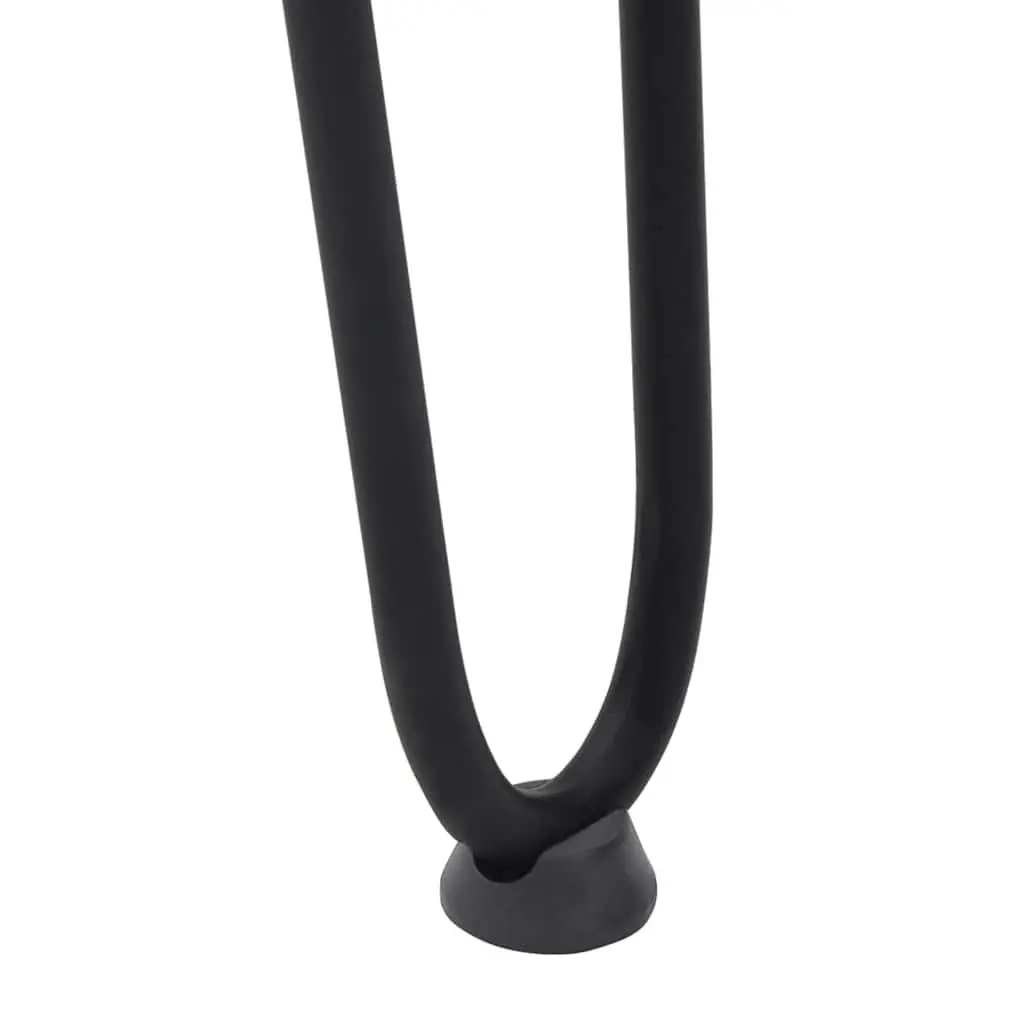 Hairpin Legs Coffee Table 4 pcs Black 42 cm Solid Steel