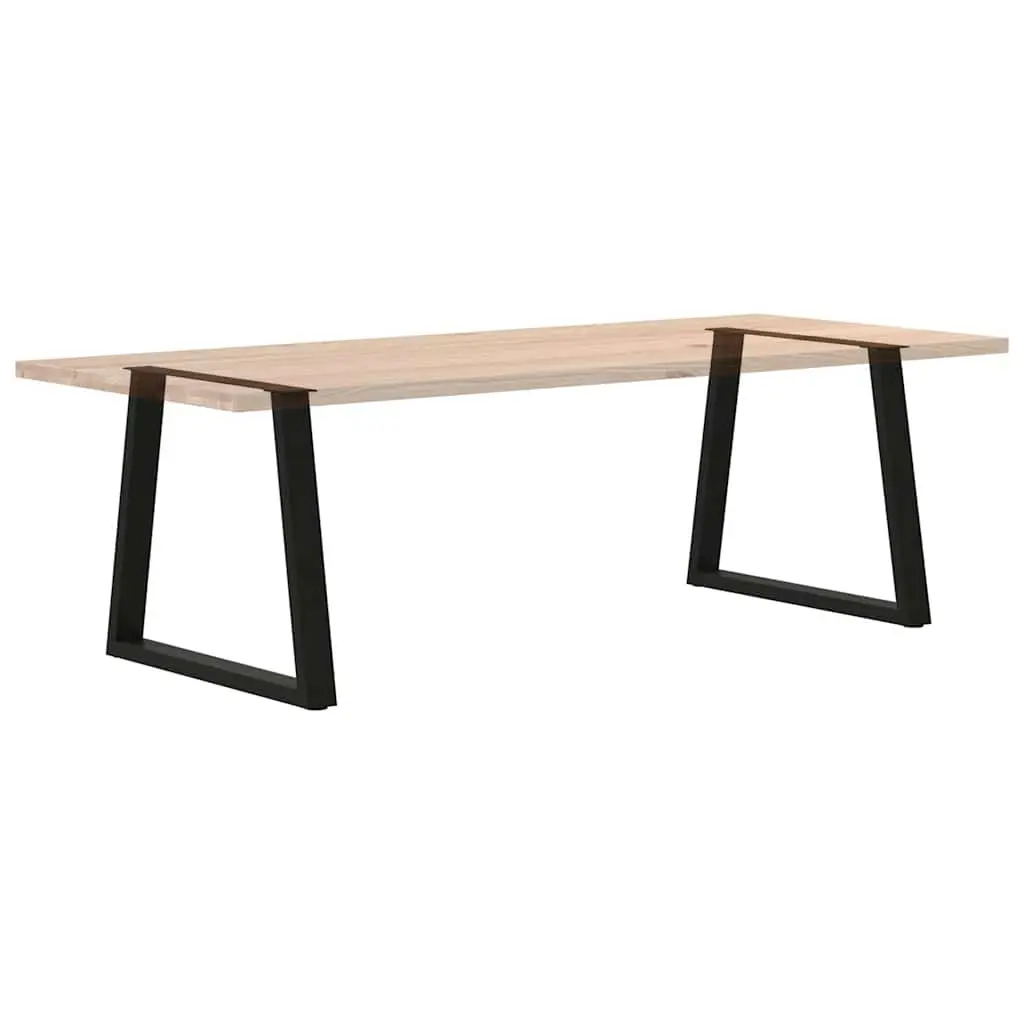 Dining Table Legs V-Shape for Customising 80x72-73.3cm Black Steel