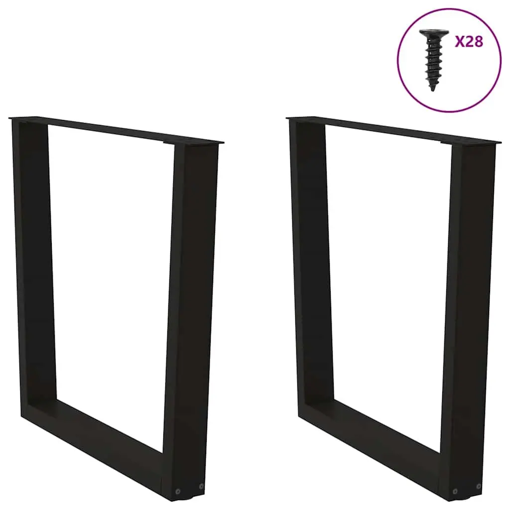 V-Shape Dining Table Legs, Adjustable