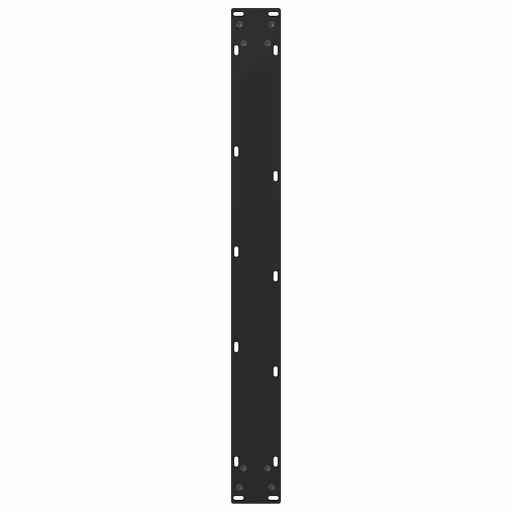 Black Steel Dining Table Legs with Adjustable Levelers