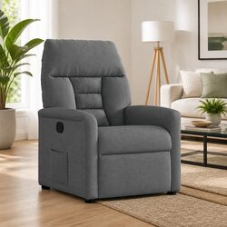Specifications of the Grey Fabric Recliner Chair