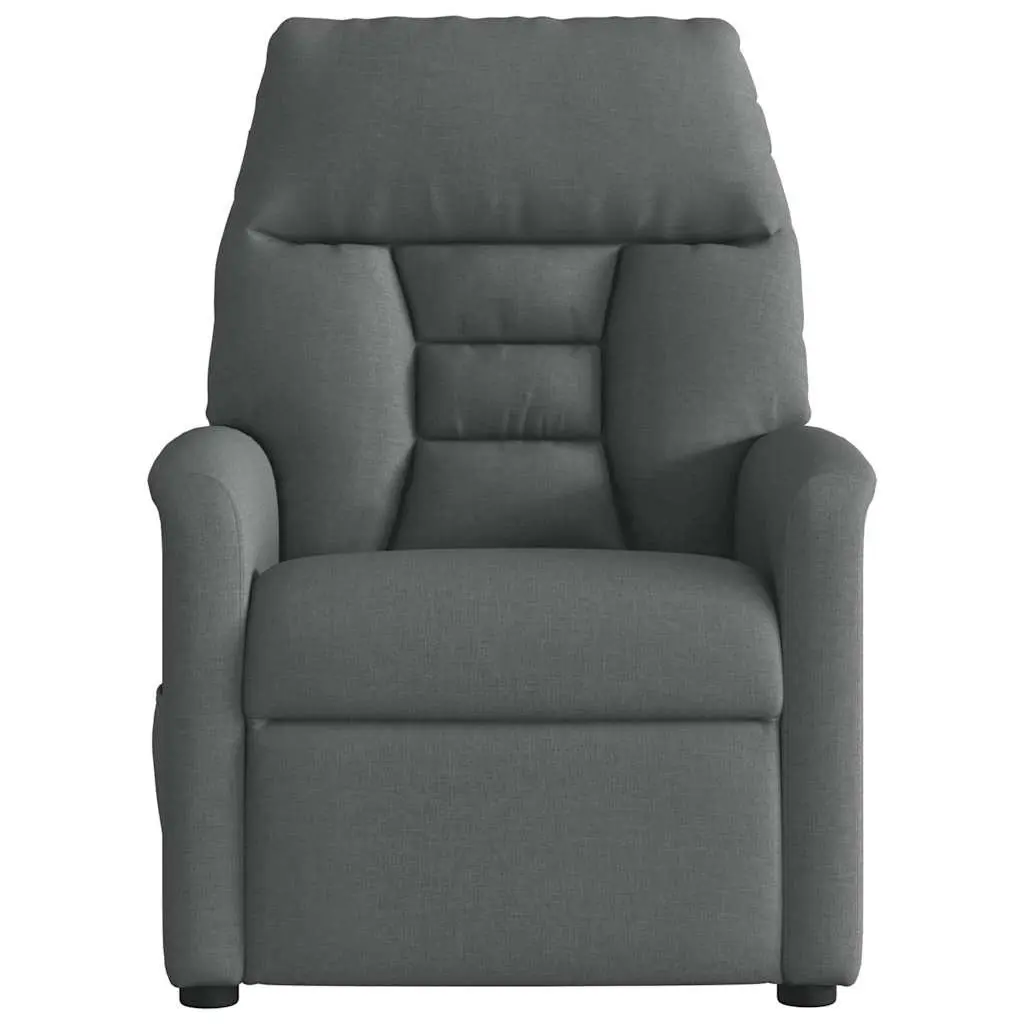Grey Fabric Recliner Chair