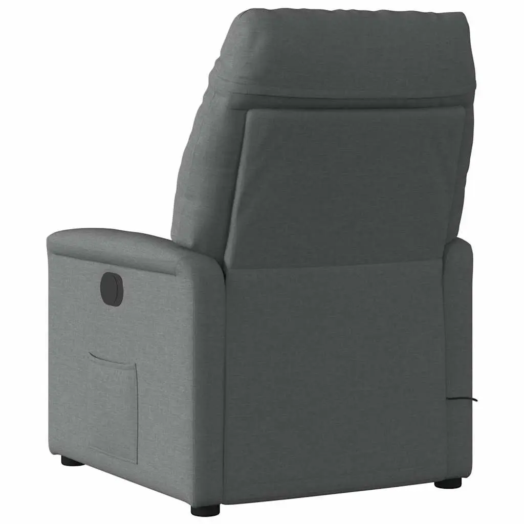 Grey Fabric Recliner Chair