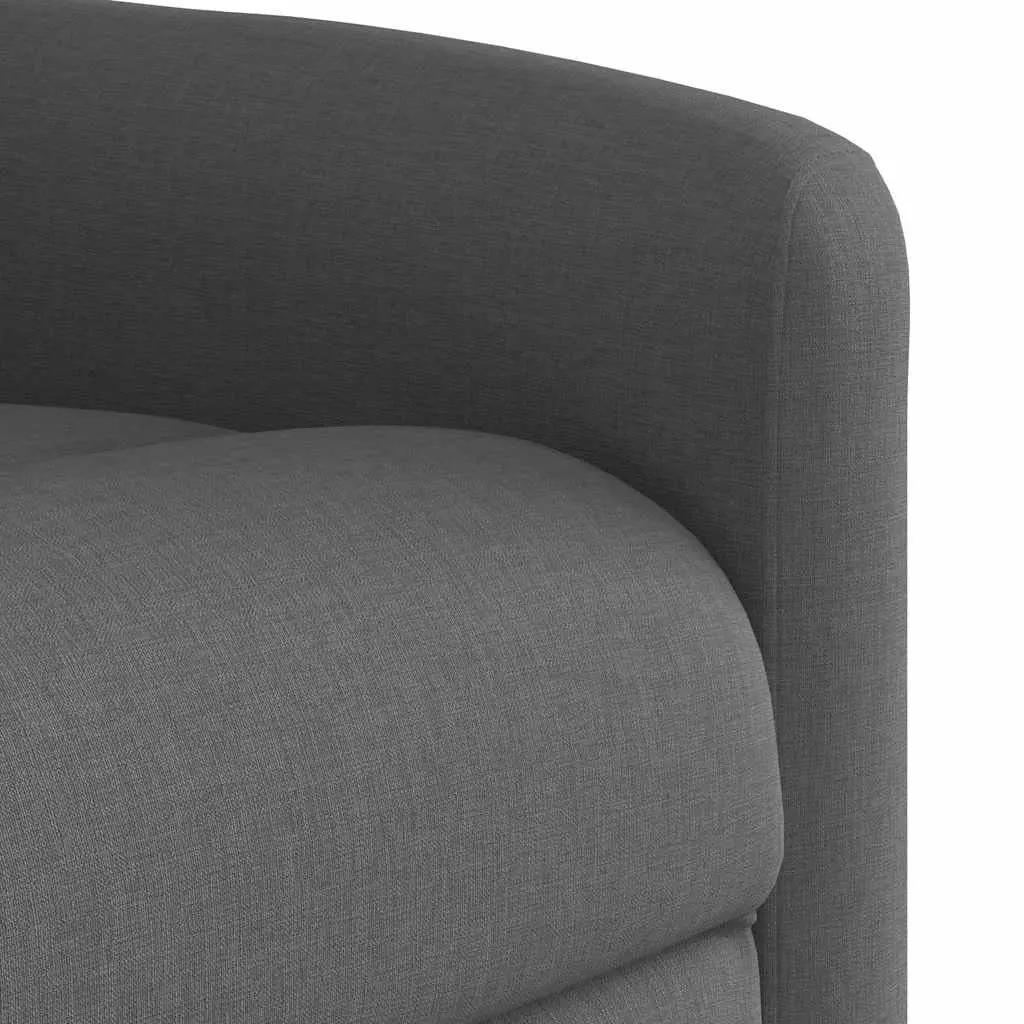 Grey Fabric Recliner Chair