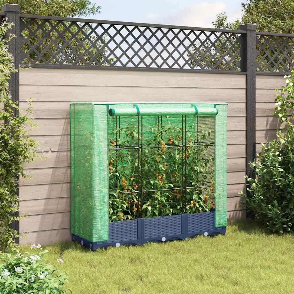 Raised Garden Bed Greenhouse Cover Polypropylene Frame Plant Growing Outdoor