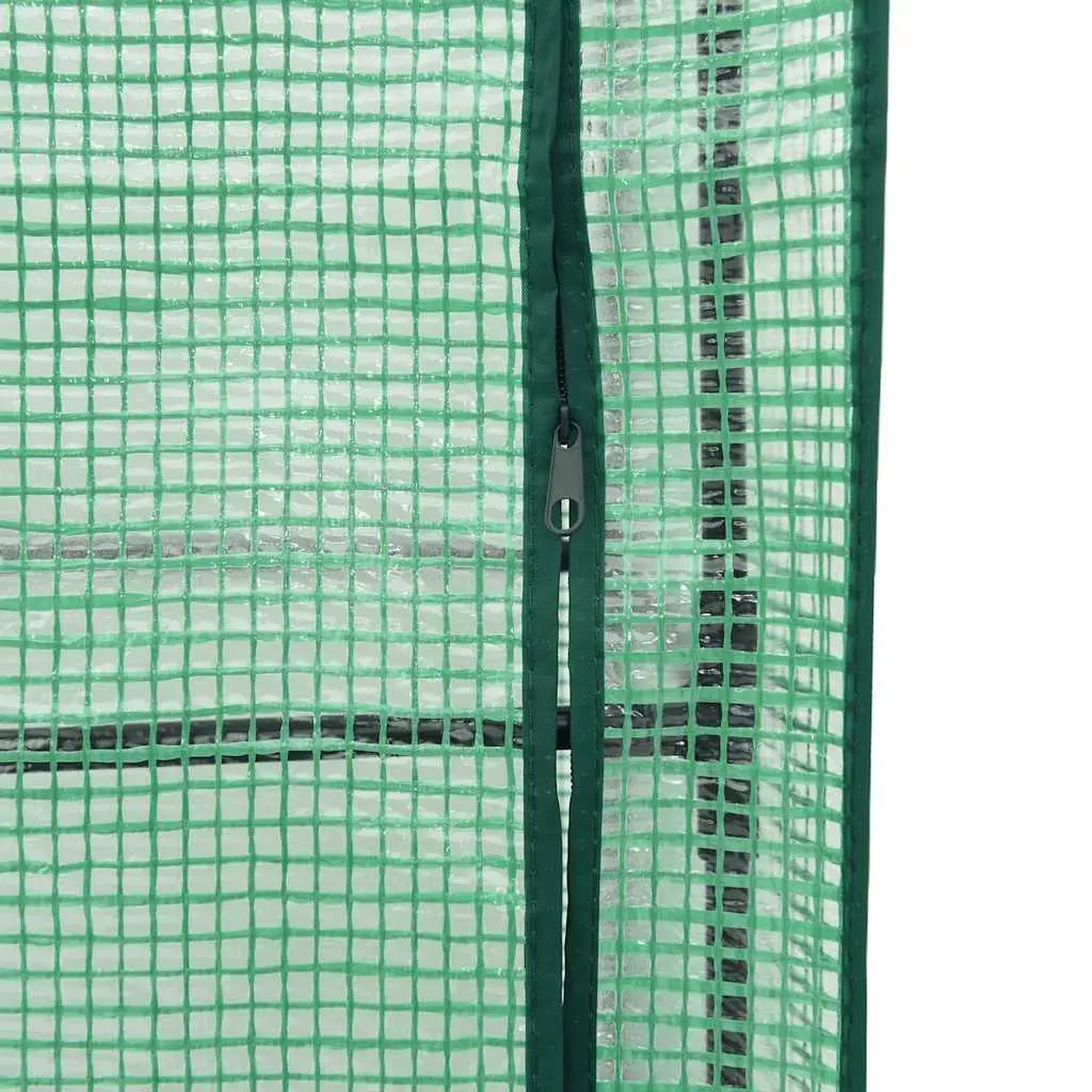 Raised Bed Greenhouse Cover Garden Planter Rattan Look 160x40x123cm Grey Growing