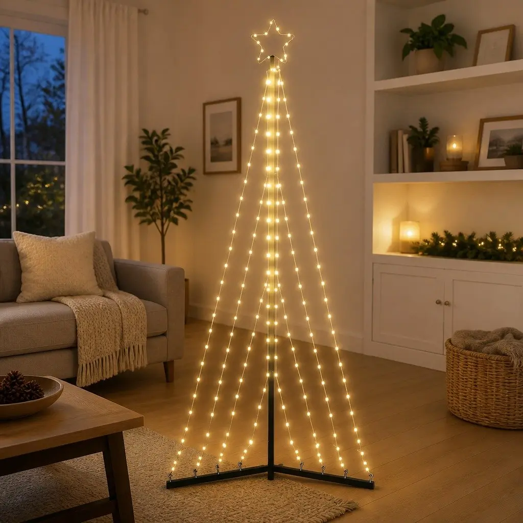 187cm LED Christmas Tree with 339 Lights