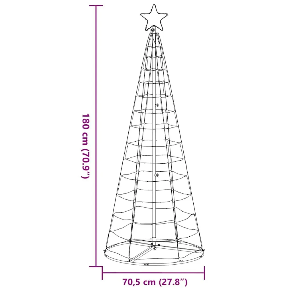 180cm LED Christmas Tree with 200 Lights