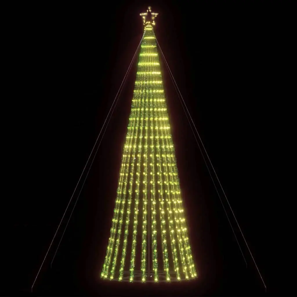 LED Christmas Tree Indoor Outdoor 400cm 1028 Warm White Lights 8 Effects