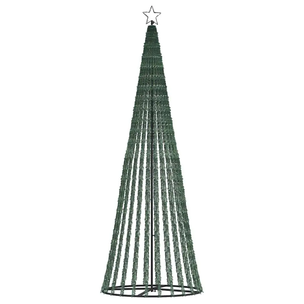 LED Christmas Tree Indoor Outdoor 300cm 570 Warm White Lights 8 Effects