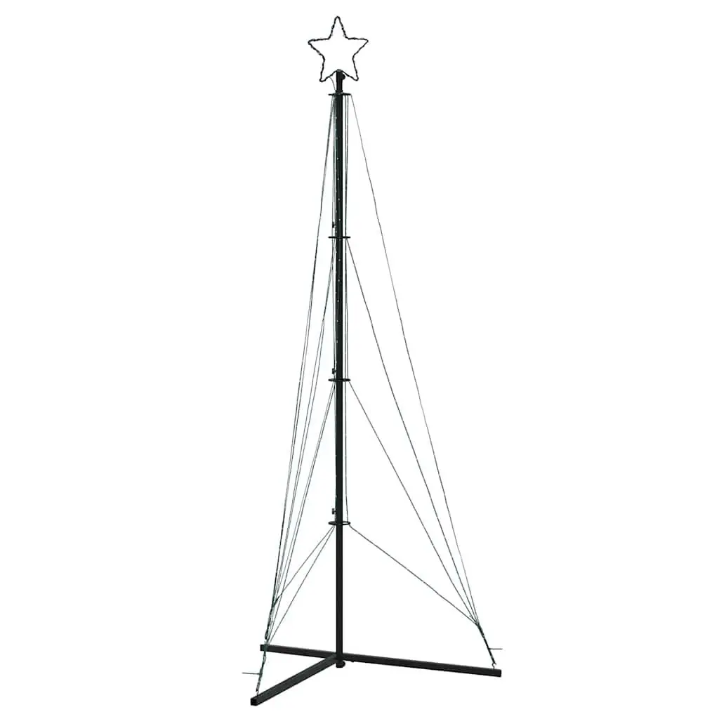 LED Christmas Tree Indoor Outdoor 240cm 483 Warm White Lights 8 Effects