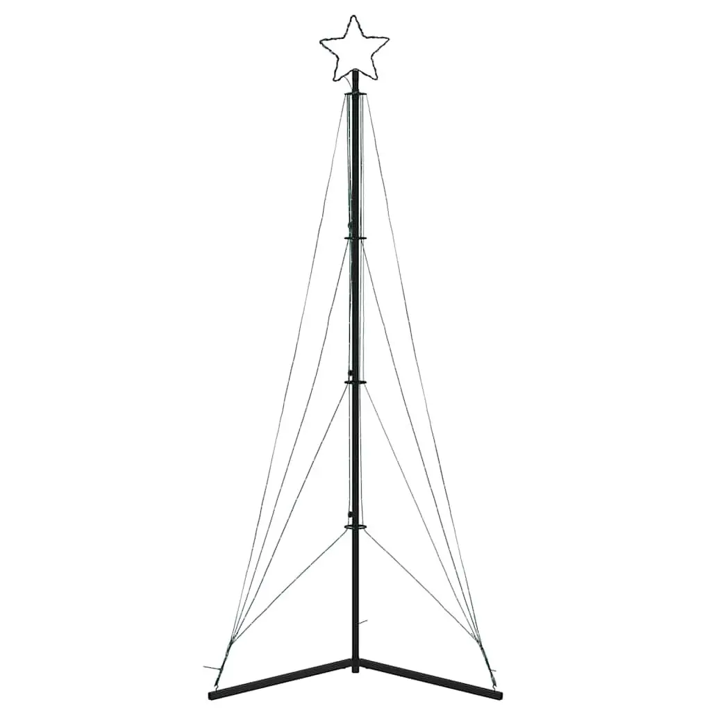 LED Christmas Tree Indoor Outdoor 240cm 483 Warm White Lights 8 Effects