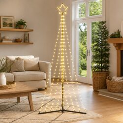 Specifications of 240cm LED Christmas Tree with 447 Lights