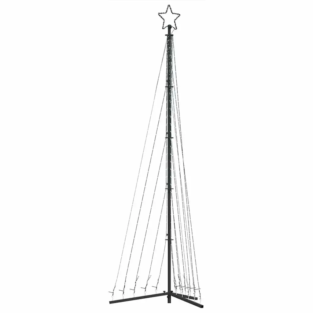 LED Christmas Tree Indoor Outdoor 302cm Warm White Lights