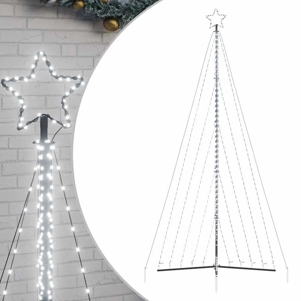 LED Christmas Tree 404.5 cm, 570 Lights, 8 Modes