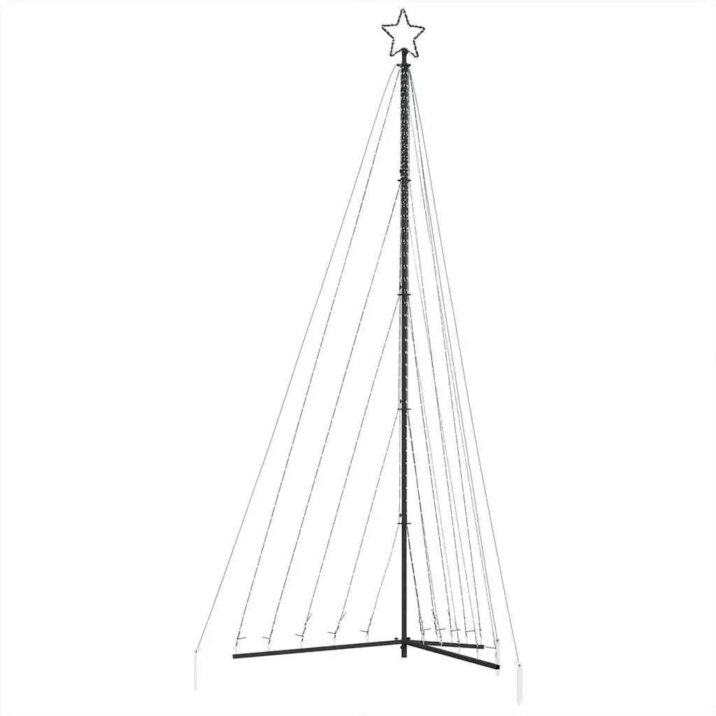 LED Christmas Tree 404.5 cm, 570 Lights, 8 Modes