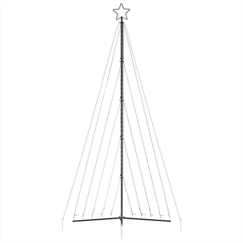 LED Christmas Tree 404.5 cm, 570 Lights, 8 Modes
