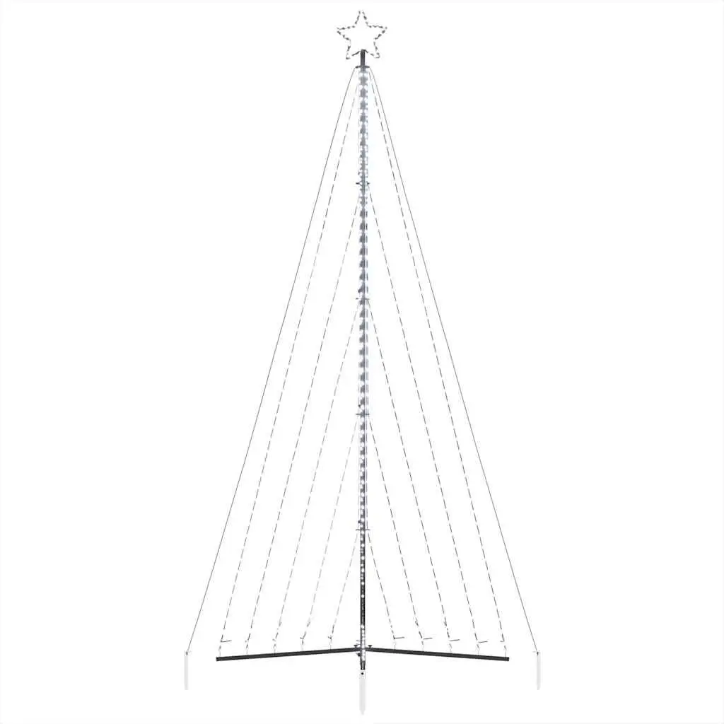 LED Christmas Tree 404.5 cm, 570 Lights, 8 Modes