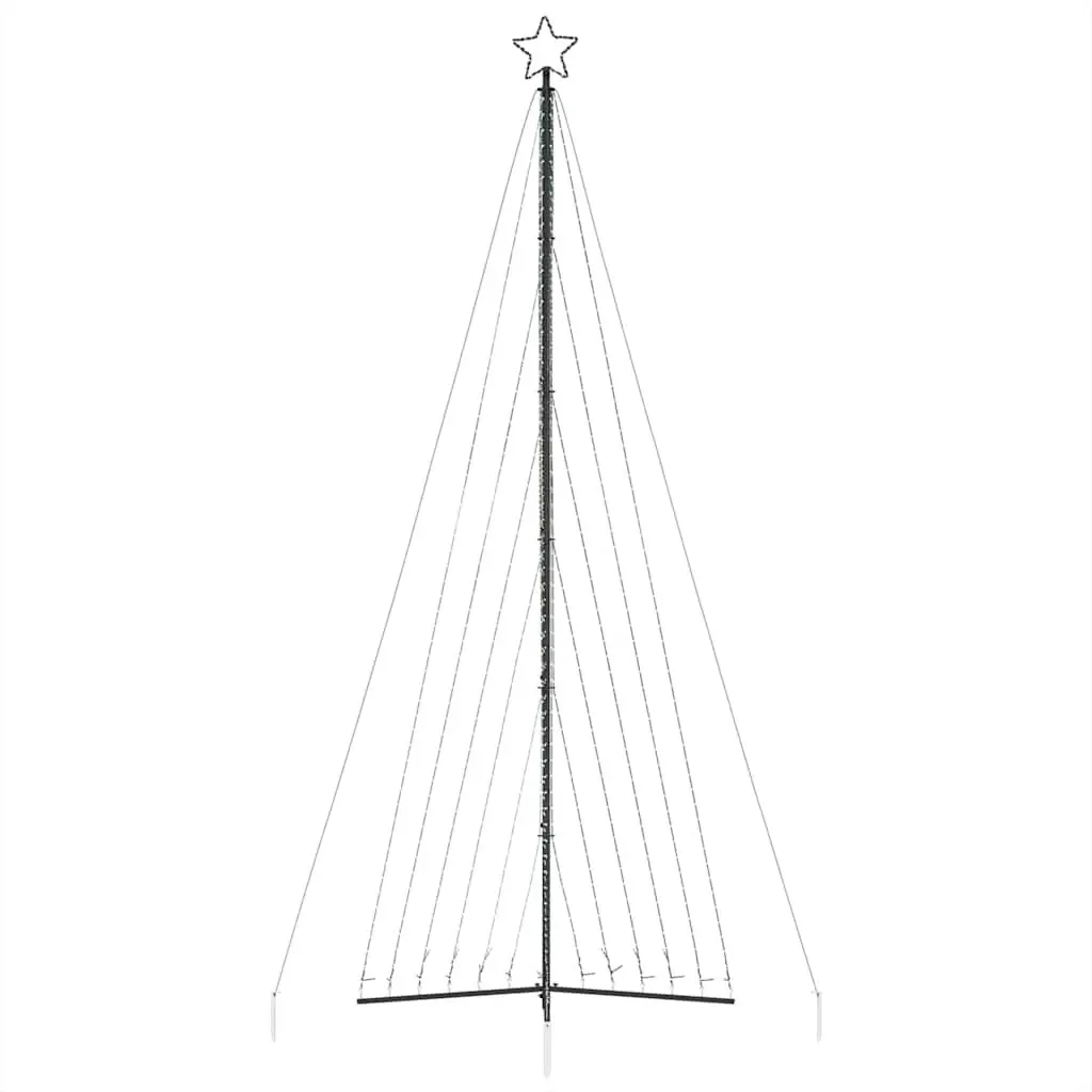 LED Christmas Tree Indoor Outdoor 478cm Warm White Lights 8 Effects