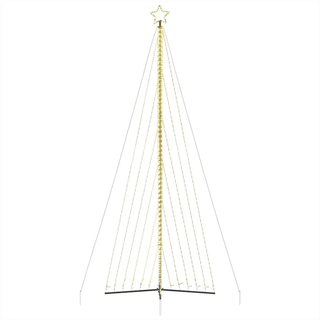 LED Christmas Tree Indoor Outdoor 478cm Warm White Lights 8 Effects